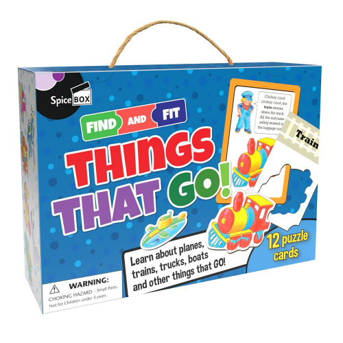 SpiceBox - MATCH & LEARN - FIND & FIT: THINGS THAT GO