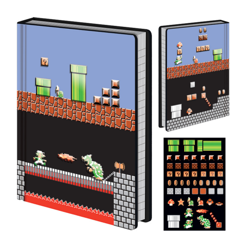 Pyramid America - SUPER MARIO BROS - PREMIUM JOURNAL