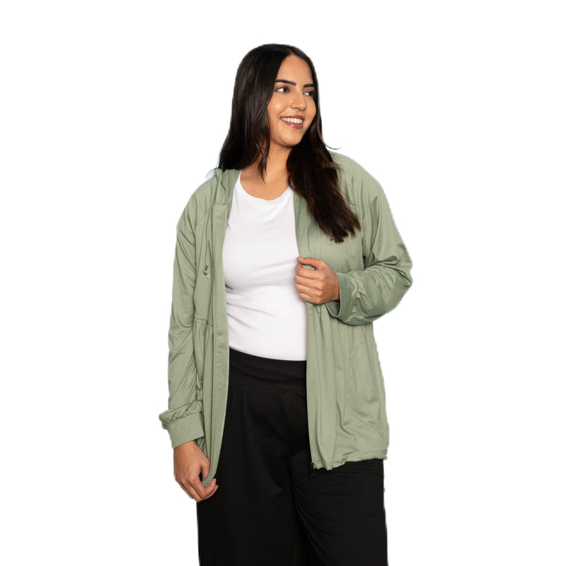 LUG - Shimmy Brushed Jersey Zip Up