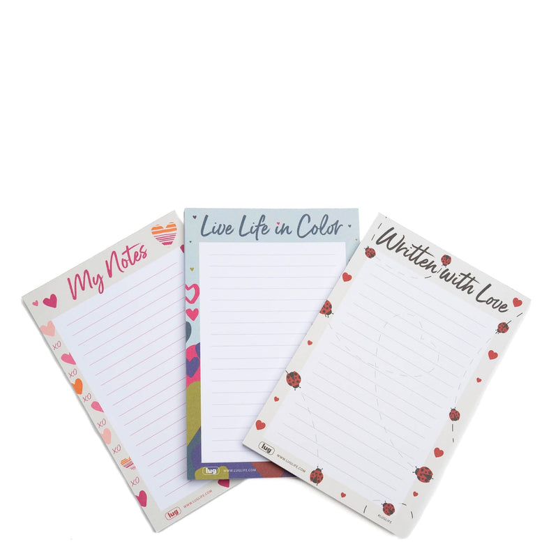 X-LUG - Doodle Notepad 3PK - 4.25" x 6.5"