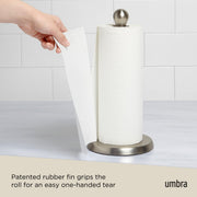 UMBRA - Tug Paper Towel Holder _ Smoke