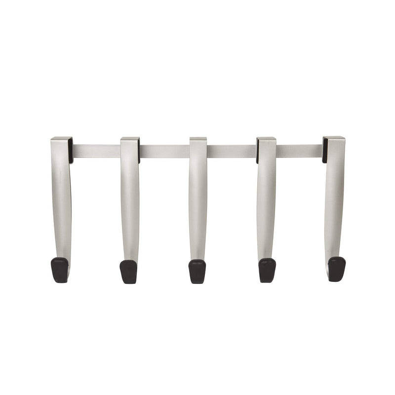 UMBRA - Schnook Over The Door Hooks, Set of 5 _ Black-Nickel
