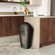 UMBRA - Swinger Trash Can _ Black