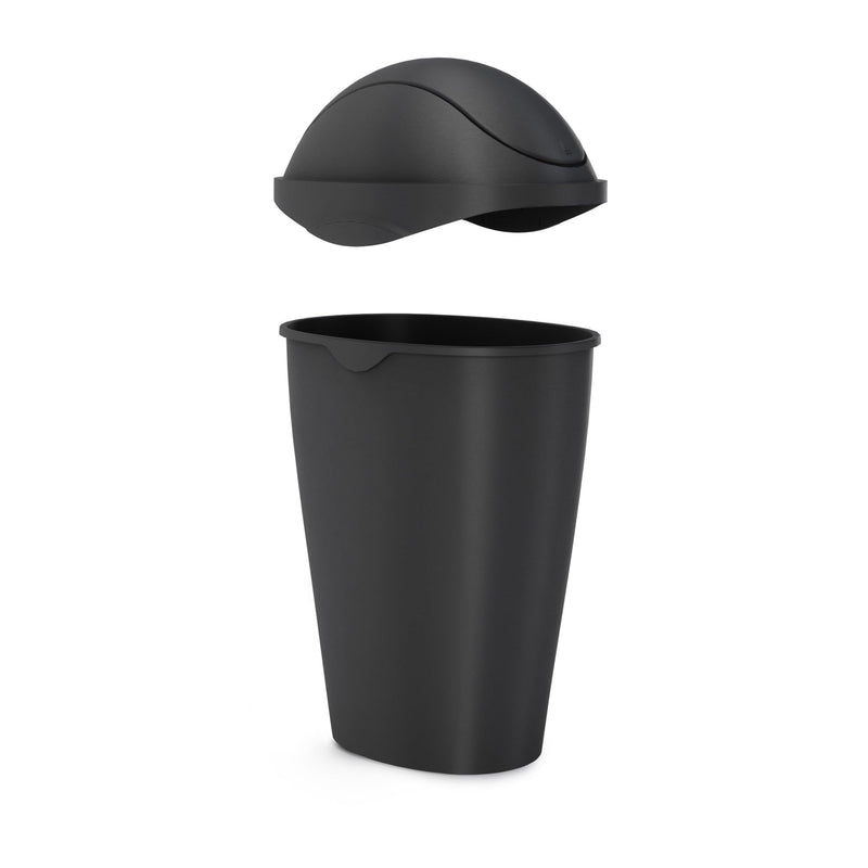 UMBRA - Swinger Trash Can _ Black
