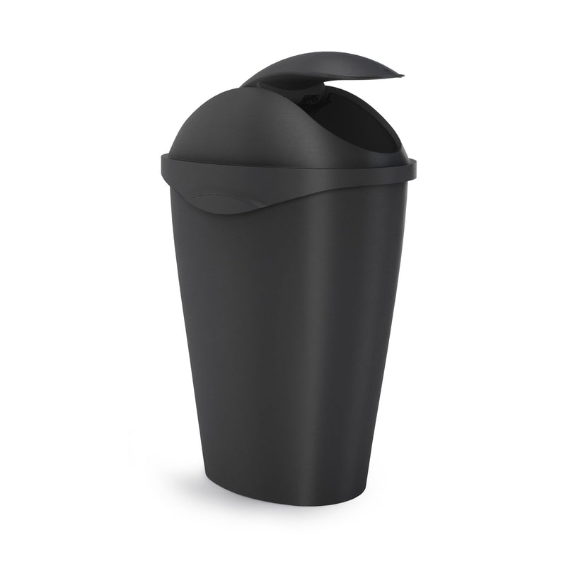 UMBRA - Swinger Trash Can _ Black