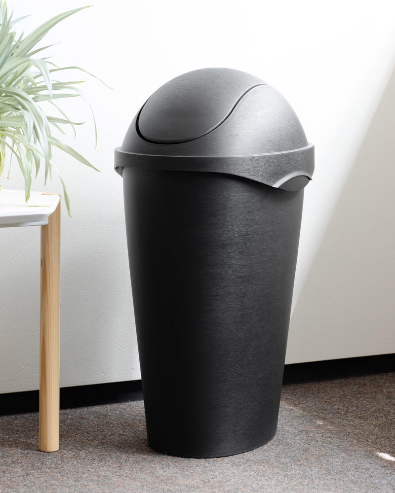 UMBRA - Swinger Trash Can _ Black