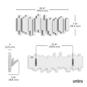 UMBRA - Sticks 5 Wall Hook _ White