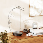 UMBRA - Orchid Jewelry Stand _ Gun-Metal