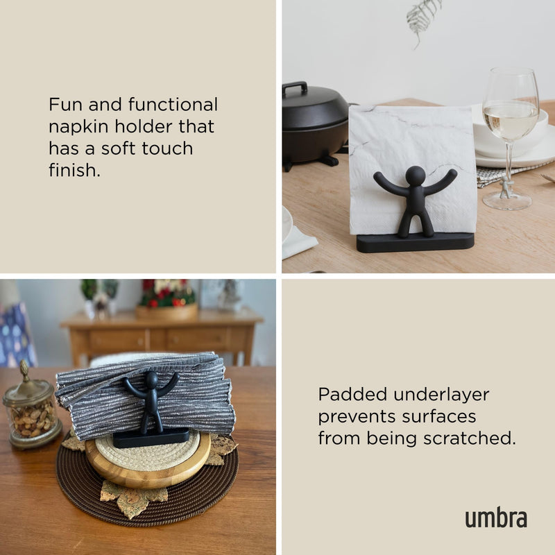 UMBRA - Buddy Napkin Holder _ Black
