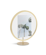 UMBRA - Infinity Picture Frame _ Matte-Brass / 5x7" (13x18 cm)