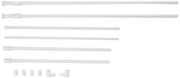 UMBRA - Anywhere Curtain Rod & Room Divider _ White / 36-66" (91-167 cm)
