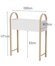 UMBRA - Bellwood Storage & Planter _ White-Natural