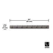 UMBRA - Flip 8 Wall Hook _ Grey-Pewter
