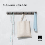 UMBRA - Flip 8 Wall Hook _ Grey-Pewter