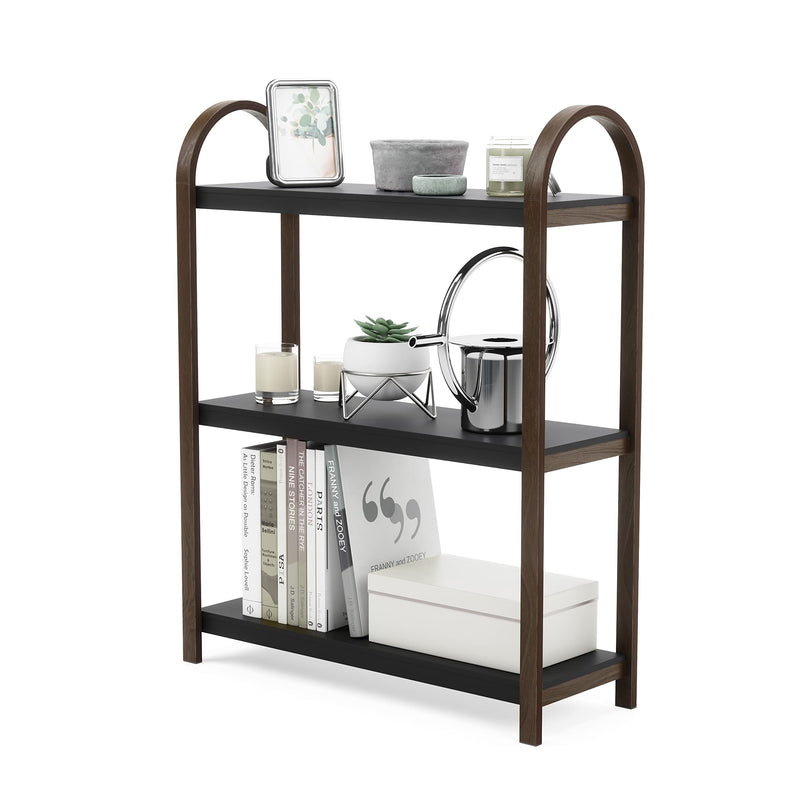 UMBRA - Bellwood 3-Tier Shelf _ Black-Walnut