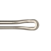 UMBRA - Midnight Blackout Double Curtain Rod _ Eco-Friendly Nickel / 42-120" (107-305 cm) / 3/4" (1.9 cm)