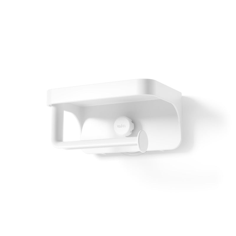 UMBRA - Flex Adhesive Toilet Paper Holder _ White