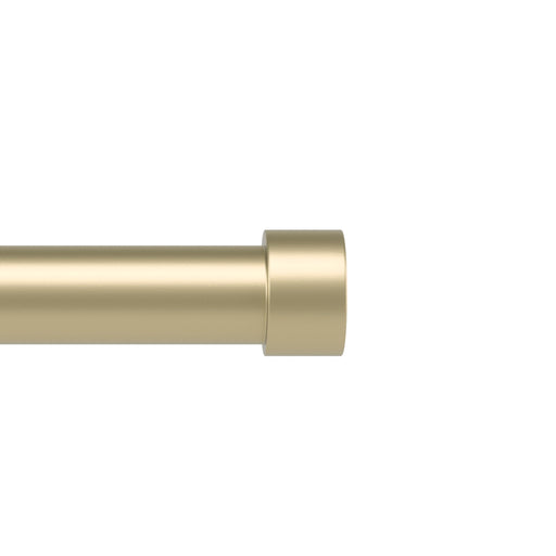 UMBRA - Cappa Curtain Rod _ 120-180" (305-457 cm) / Gold / 1" (2.5 cm)