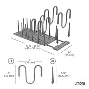 UMBRA - Peggy Cookware Organizer _ Charcoal
