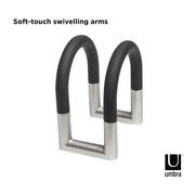 UMBRA - Swivel Napkin Holder _ Black-Nickel