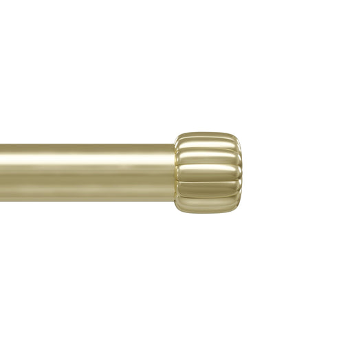 UMBRA - Cleo Curtain Rod _ Gold / 36-66" (91-168 cm) / 1" (2.5 cm)