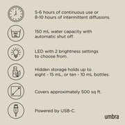 UMBRA - Casita Diffuser _ Sand