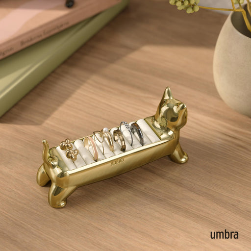 UMBRA - Ali Cat Ring Holder _ Brass