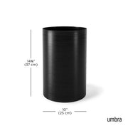 UMBRA - Metalla Trash Can _ Black