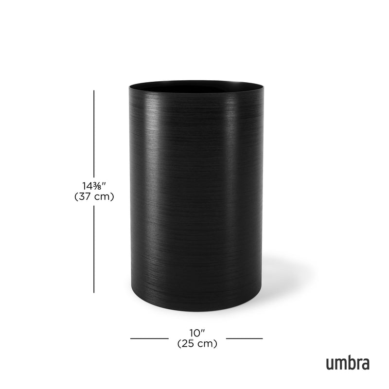 UMBRA - Metalla Trash Can _ Black
