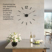 UMBRA - Blink Wall Clock _ Black