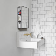 UMBRA - Cubiko Wall & Storage Mirror _ Black
