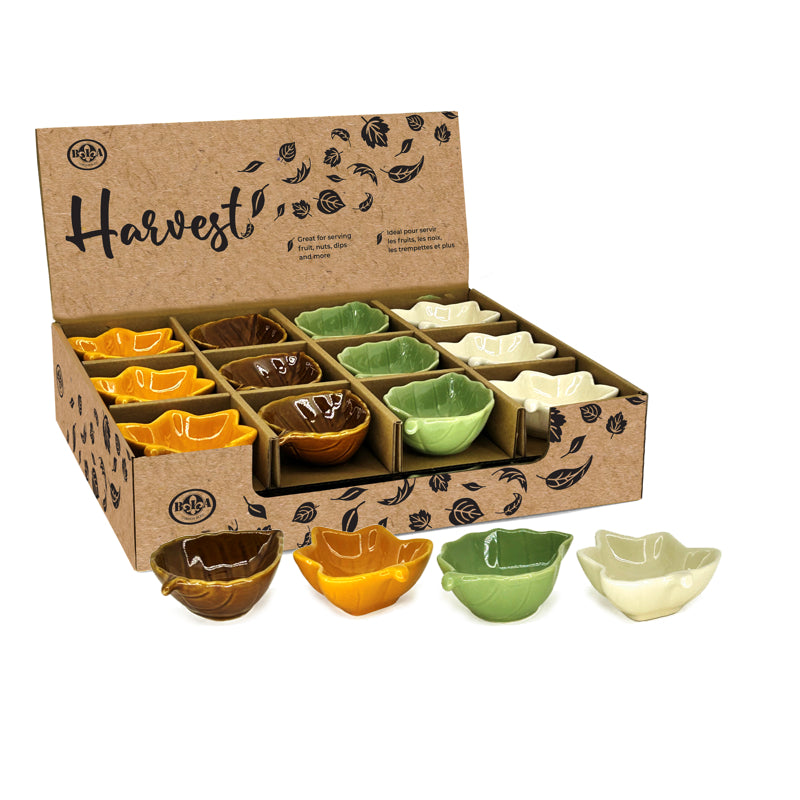 BIA - LEAF Dip Bowls - 24pc CDU