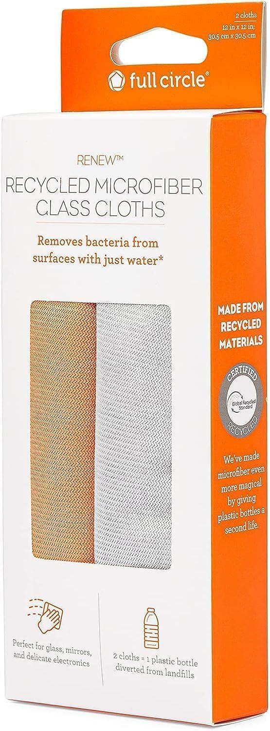 Full Circle - RENEW™ Recycled Microfiber Glass Cloths