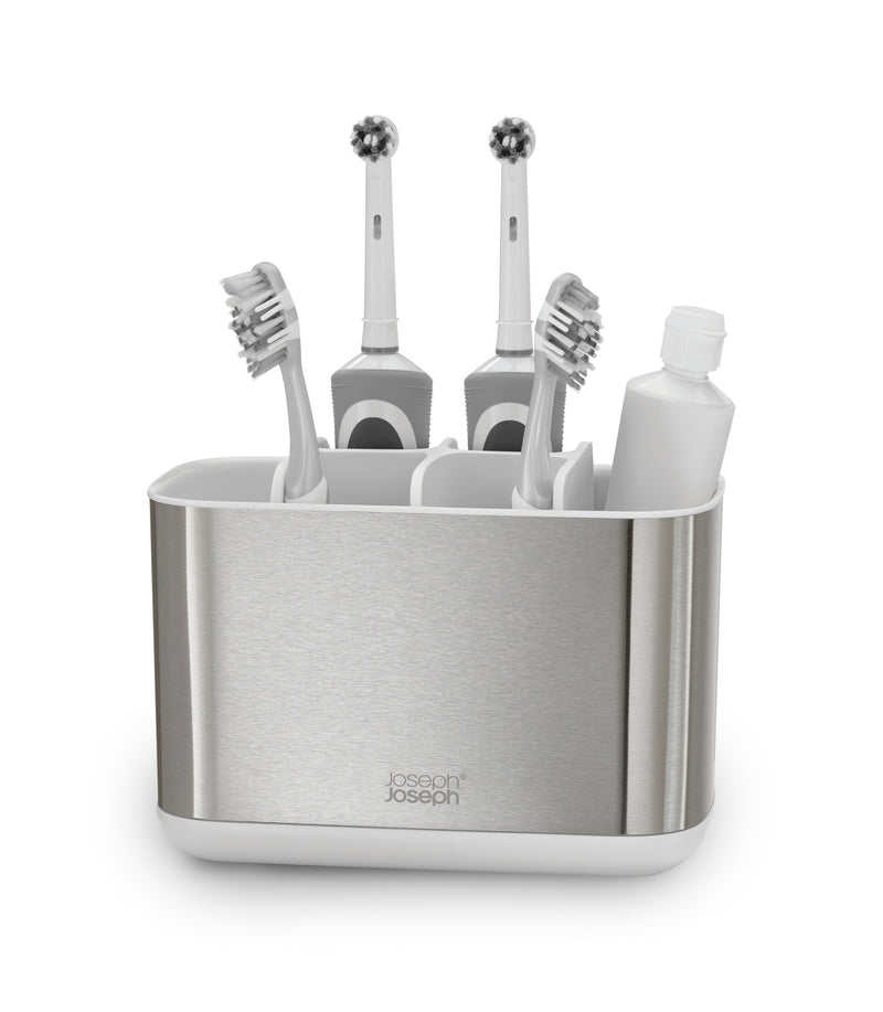 Joseph Joseph - EasyStore™ Steel Large Toothbrush Caddy