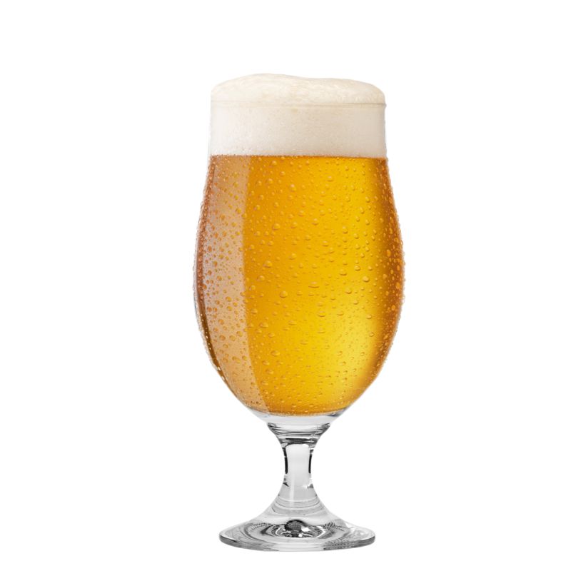 KROSNO - HARMONY Stemmed Beer Glass Set