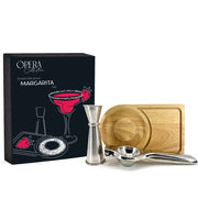 Natural Living - Opera - Margarita Set (3-Piece) — three-piece Margarita set with gift packaging.