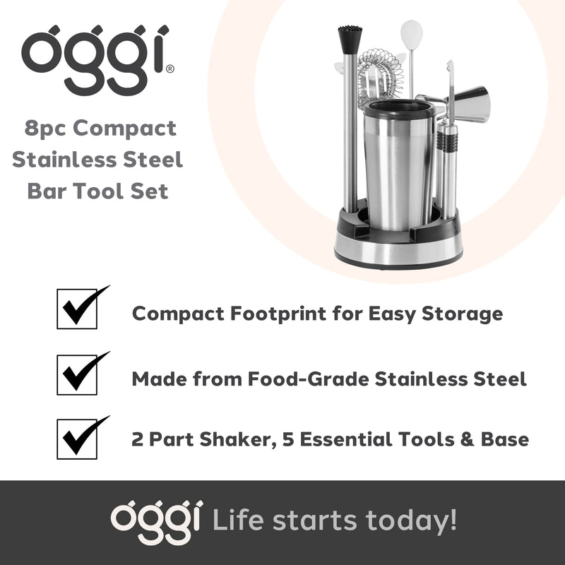 OGGI - Bar™ Compact Bar Tool Set - 8pc