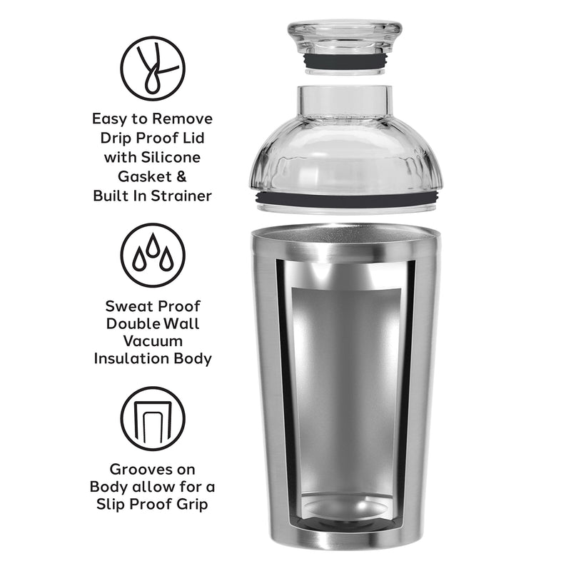 OGGI - Bar™ Double-Walled Cocktail Shaker