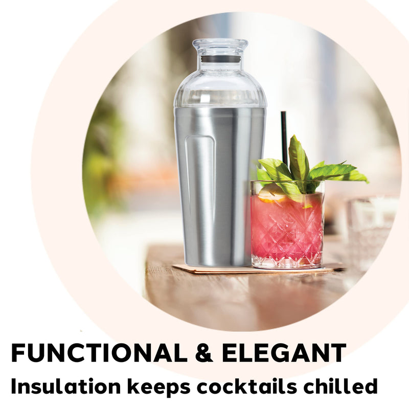 OGGI - Bar™ Double-Walled Cocktail Shaker