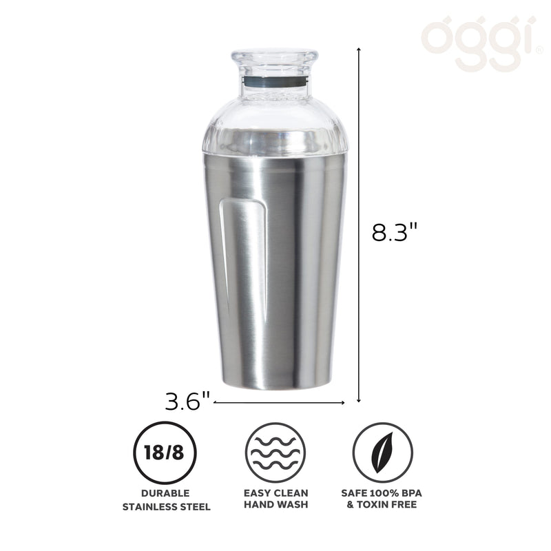 OGGI - Bar™ Double-Walled Cocktail Shaker