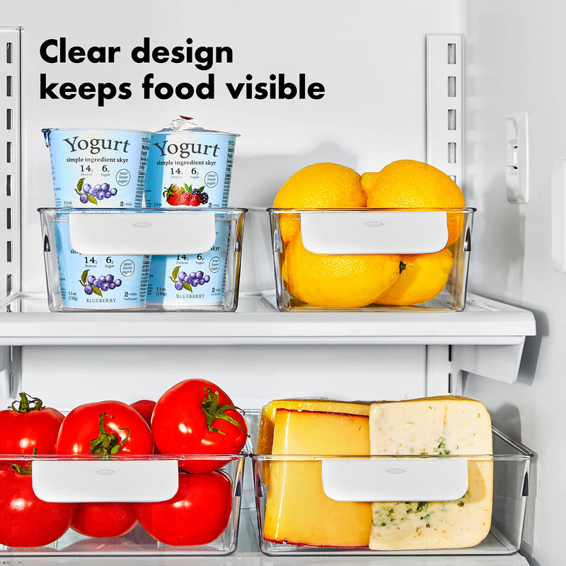 OXO - 4-piece Fridge Storage Organizer Set