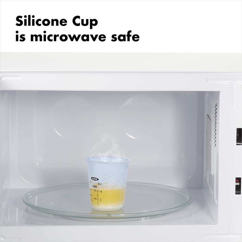 OXO - SQUEEZE & POUR Mini Measuring Cup - 4oz/120ml