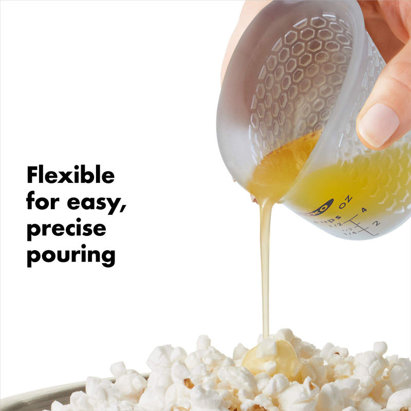 OXO - SQUEEZE & POUR Mini Measuring Cup - 4oz/120ml