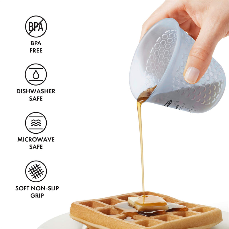 OXO - SQUEEZE & POUR Mini Measuring Cup - 4oz/120ml