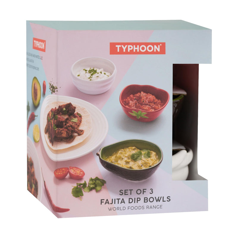 TYPHOON - Fajita Dip Bowls
