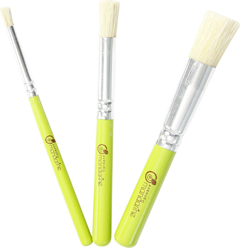 Clairefontaine - Set of 3 stencil brushes