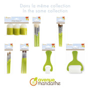 Clairefontaine - Set of 3 stencil brushes