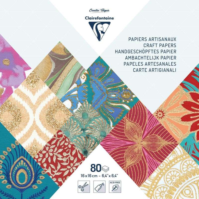 Clairefontaine - Paper of the World  16X16 - 80 sheets