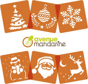 Clairefontaine - 6 Christmas Stencils