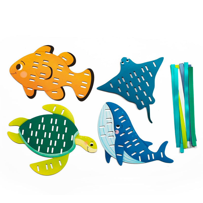Clairefontaine - Ribbon weaving, marine animals